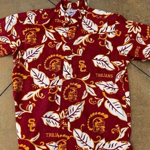 Reyn Spooner USC Trojans Tahitian Pereau design